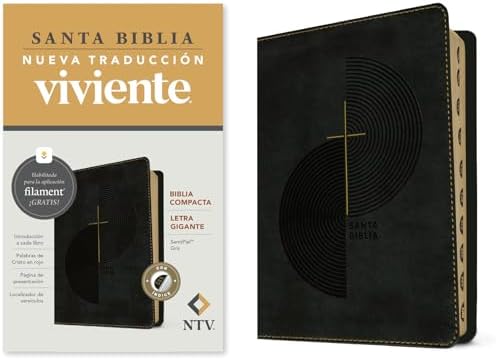 FMWオフィシャル・ビデオ(32)～FMW HARD CORE BIBLE～究… Biblia compacta NTV, letra gigante con Filament (SentiPiel, Gris