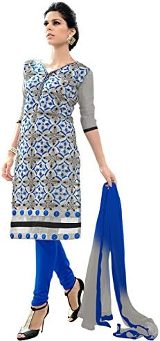 PappenBurg Women's Amazing Embroidered Dress Material