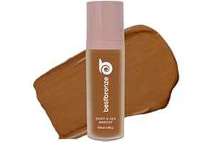 B BESTBRONZE Best Bronze Bombshell Body & Leg Makeup - Waterproof Leg Makeup & Body Foundation - Body Makeup for Scars, Varicose Veins Cover Up & Leg Concealer (NW49 Dark)