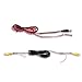 Car Parking Vehicle Backup Camera,Universal High Definition CMOS Mirror Image Waterproof Distance Scale Line