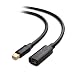 Cable Matters Mini DisplayPort Extension Cable (Mini DP Extension Cable) in Black - 6 Feet primary