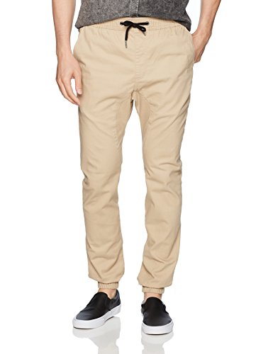 Zanerobe Men's Sureshot Stretch Jogger Pants, Tan, 34