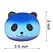 Panda Squishy 3 pack toys (Choice of gray or pink popular ninja panda) slow rising jumbo giant scented cute soft and silly set of squishies stress reliever prime for kids and adults By RyRo Sen (Gray)