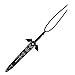 Master Sword Necklace from The Legend of Zelda (Black)