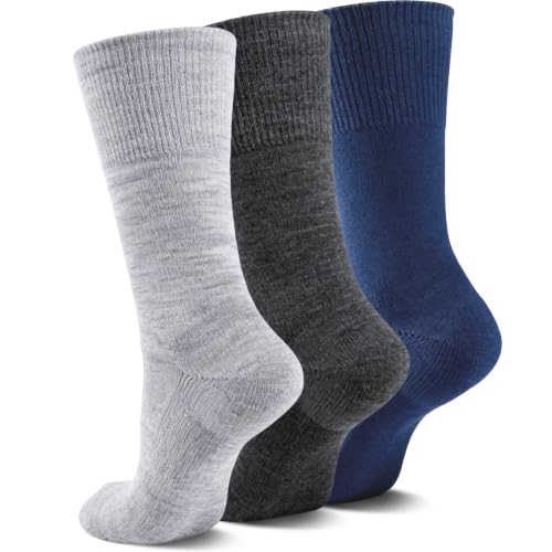 Forcool Merino Wool Diabetic Crew Socks