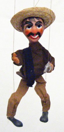 Mexican Marionette Puppets - Bandido (Bandit)