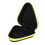 Toy Accessories,Putars Gift For Fidget Hand Spinner Triangle Finger Toy Focus ADHD Autism Bag Box Carry Case Packet(Yellow)