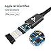 RAMPOW iPhone Charger Cable 6.5ft MFi Certified & Nylon Braided - Long Lightning Cable - Fast Charging & Sync - iPhone Cable for iPhone 12 Pro Max 12 Mini 11 Pro Max SE XS XR X iPad iPod - Space Gray