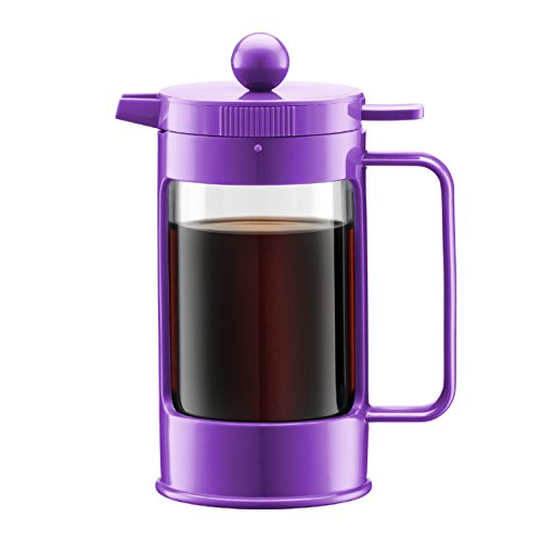 Click Here to See More Images Bodum Bean Mini Creamer and Liquid 4-Ounce Dispenser, Purple