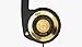 Koss Porta Pro Limited Edition Headphones | in-Line Microphone & Remote | Volume Control | Portable On-Ear | Hard Carry Case Included Black Goldthumb 1