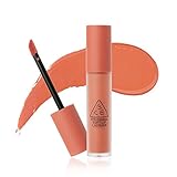 3CE New Soft Lip Lacquer 6g #PEACH TEA MLBB Nudie Peach Color Long lasting Tint