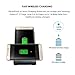 ELEPHAS 750-B Wireless Charger Stand for iPhone X/8/8 Plus/Samsung Galaxy S7/S8/S9/S9 Plus/Note 8/ S8/S8 Plus and All Qi-Enabled Devices with Fast Charging (QC 2.0 Adapter Not Included)