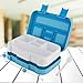 Lunch Box for Kids Childrens, Bento lunch Box for Boys Girls, Toddler School Lunch Containers 5-Compartment On-the-Go Meal Fruit Snack Packing for Picnic Outdoors, Leak Proof Durable & Microwave Safe