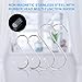 20PCS S Hooks, Sturdy and Shiny with No Sharp Edges Hanger Hooks Great for Kitchen, Plants, Shower and Outdoors