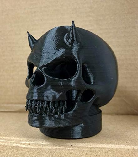 HoodSkulls blsk1. Matte Black. Includes Set of Two. Select Size and Style. Jeep Wrangler Hood Accessory.