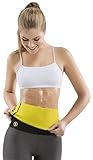 Women’s Hot Belt with Waist Trainer by Hot Shapers – Slimming Activewear Compression Belt for Thermal Calorie Burn