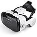 VR Headset with Headphone, Topmaxions 3D Glasses Virtual Reality Goggles Adjustable Headstrap for iPhone and Android Smartphones 4.5