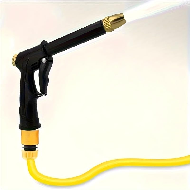 Photo 1 of High-Pressure Car Washing Water Gun, Plastic Gun Body, Garden Water Hose Nozzle, Garden Shower, Multifunction Watering Tool, Powerful Cleaning
