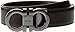 Salvatore Ferragamo  Men's Double Gancini Adjustable and Reversible Belt - 679535 Black/Auburn Belt