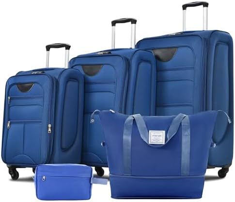 Amazon.com: Merax Luggage Sets 3 Piece Hardside Expandable