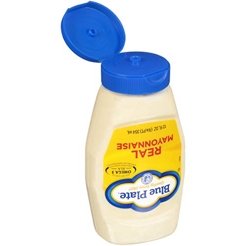 Blue Plate Real Mayonnaise, 12 Ounce Squeeze 6 Count(Pack of 1