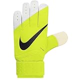 Nike Unisex Goalkeeper (GK) Classic Soccer Gloves-Volt/White