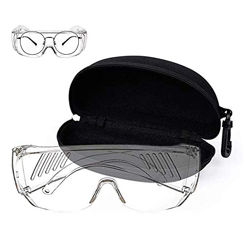 Safety Goggles Over Glasses, Splash Resistant Shooting Glasses