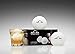Ice Ball Silicone Mold 2.5 Inch Jumbo Sphere Mark René Set of 2 White