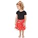 juDany Large Red and Gold Christmas Hair Bow Clip for Girls