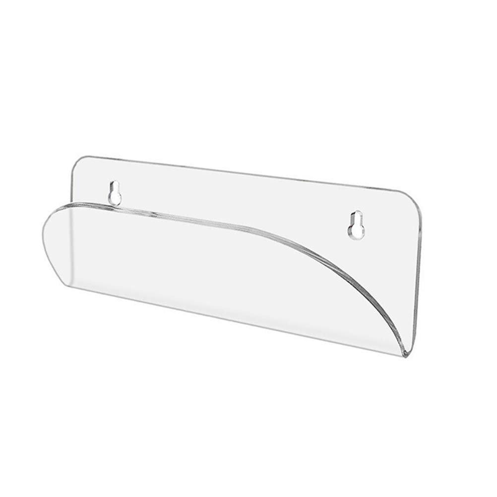 Excras Skateboard Display Stand,Acrylic Skateboard Wall Rack Clear Skateboard Wall Mount Holder