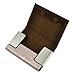 GIZGA Romantic PU Leather & Aluminum Alloy Credit Card Business Name Card Holder Organizer with Magnetic Closure