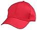 Plain Baseball Cap in Red