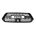 Areyourshop Front Bumper Hood Grille Grill Matte Black For 2016-2018 Tacoma TRD PRO PT228-35170