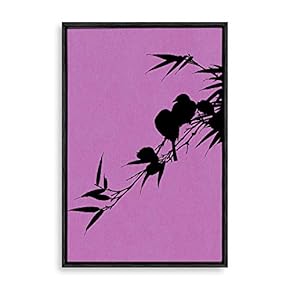 Framed Canvas Wall Art for Living Room, Bedroom Simple Style Theme Canvas Prints for Home Decoration Ready to Hang - 16x24 inches