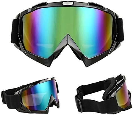 Tmei Professional Bendable Frame Windproof Dustproof Sports Goggles Eyewere Glasses for Motocross Off-road Trials Enduro Helmet ATV Dirt Bike Motorcycle
