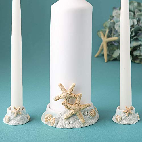 image for Fashioncraft, Beach Wedding Decoration, Ceremony Unity Candle Holder, 