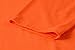 LARACE Women Plus Size 3/4 Sleeve Tunic Tops Loose Basic Shirt(L, Orange)