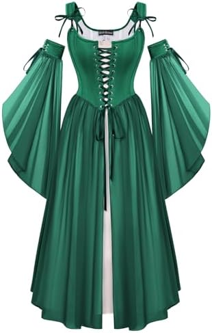 black flowy dress maxi Flowy A-Line Maxi Dress with Side Slits in Black Black / L