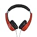 Power Rangers 30332 Kid Safe Over the Ear Headphone with Volume Limiter, Black and Red by Sakar