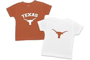 Two Feet Ahead Pack of 2 Toddler Short Sleeve T-Shirts Tee College Licensed Shirt