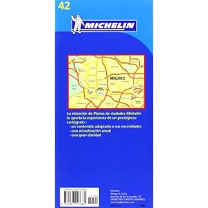 Michelin Map Madrid #42 (Maps/City (Michelin))