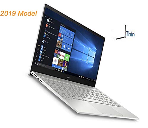 HP Envy 13-ah000 Ultra Slim Touchscreen Laptop in Silver 13.3in Full HD 8th Gen Intel i7 up to 4GHz 256GB SSD 8GB B&O Audio WiFi HDMI (Renewed)
