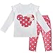 YiZYiF Baby Girls' Long Sleeve T-Shirt Top with Pants 2 Pieces Dress Up Outfits Pink 18-24 Months