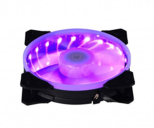 X2 Magic Lantern Remote control RGB LED 120mm Fans 12025S1L6-RGB-LED (3 Pack)