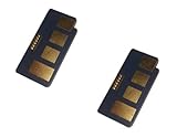 NE IMAGE© - 2 Toner Refill Reset Chip Kit for Samsung MLT-D105L, MLTD105L , 105 for ML-2525, ML-2525W, SCX-4600, SCX-4623F, SF-650, SF-650P