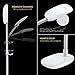 Aglaia LED Reading Floor Lamp, Dimmable Standing Lamp with Gooseneck for Living Room, Eye-Cared Touch Control Light, 11W, 3 Color Modes, 4-Level Dimmer – White