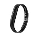LEEFOX Compatible with Flex 2 band, Adjustable Replacement for Flex 2 Accessory Silicon Wristband w/ Fastener Clasp Fitness Strap for Original Flex 2, Black, Small(Psalm 23-3)