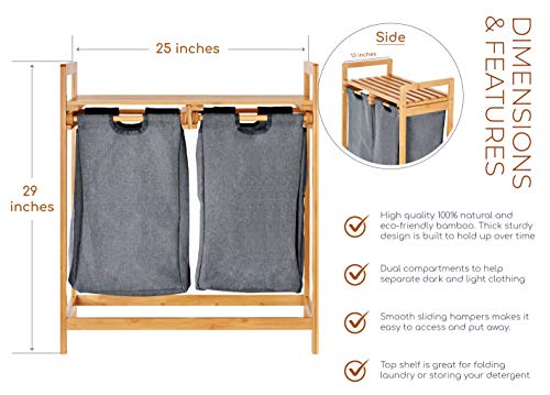ToiletTree-Products-Bamboo-Laundry-Hamper-with-Dual-Compartments--Two-Section-Laundry-Basket-with-Removable-Sliding-Bags-Shelf--Wooden-Bamboo-Laundry-Organizer-Cabinet-for-Bathroom