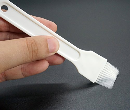 6 in 1 Small Detailing Cleaning Brush Kit for Keyboard, Bottle, Window Door Track, Groove Corner, Computer Slot (White)