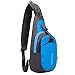 TANCHEN Sling Bag Sport Chest Pouch Gym Fanny Backpack Shoulder Crossbody Single Shoulder Bag (Blue)¡­